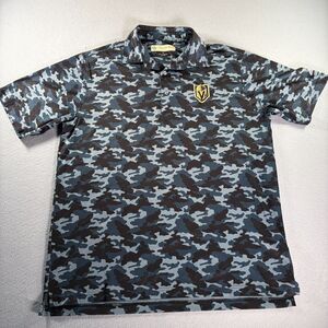 Donald Ross Men's M Performance Armed Forces Polo shirt Las Vegas Golden Knights